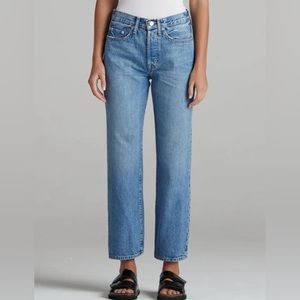 Edwin Kali ankle high rise jeans